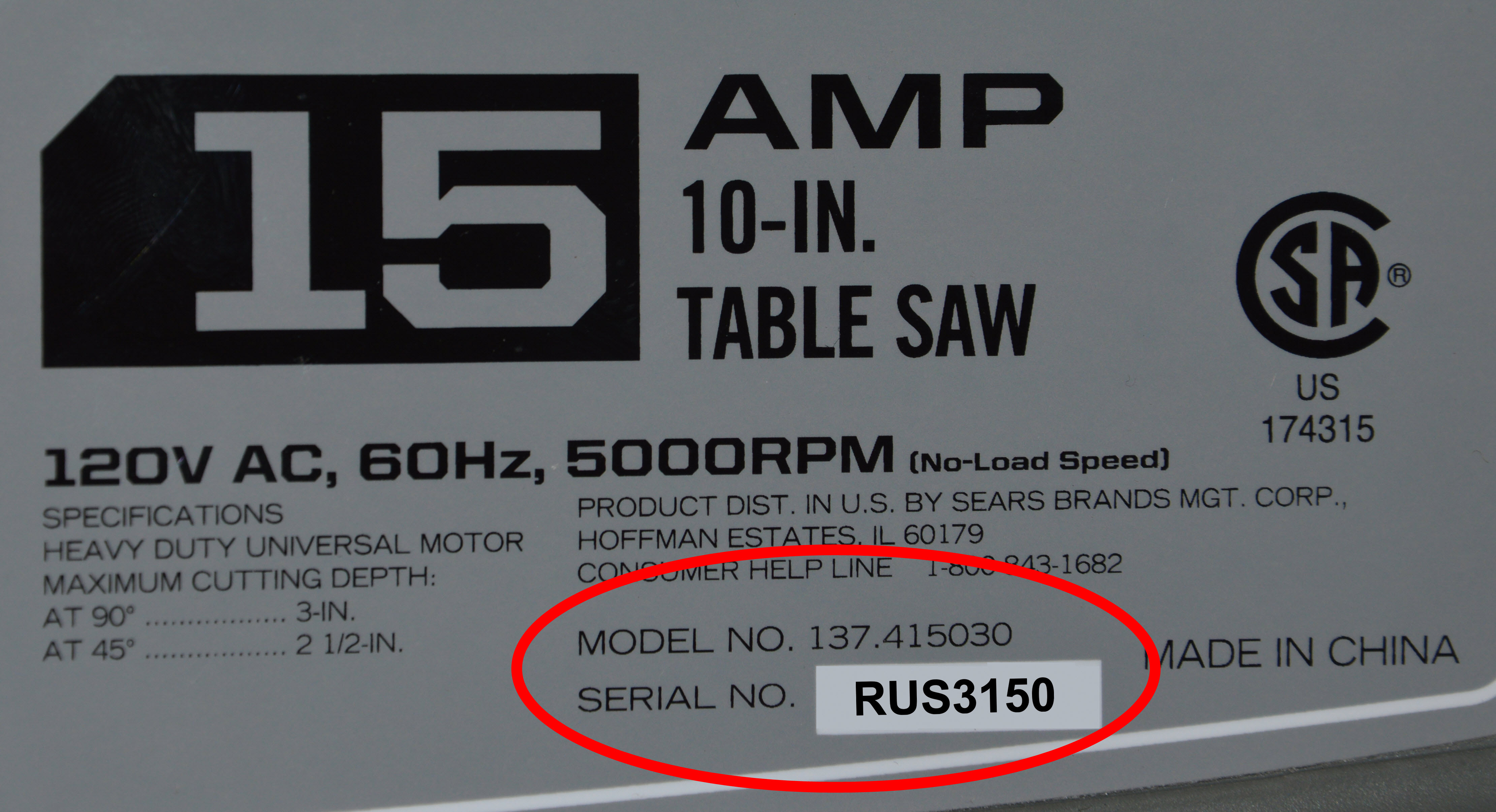 Craftsman Portable Table Saws Made by Rexon Recalled Due to Laceration and Impact Injury Hazards